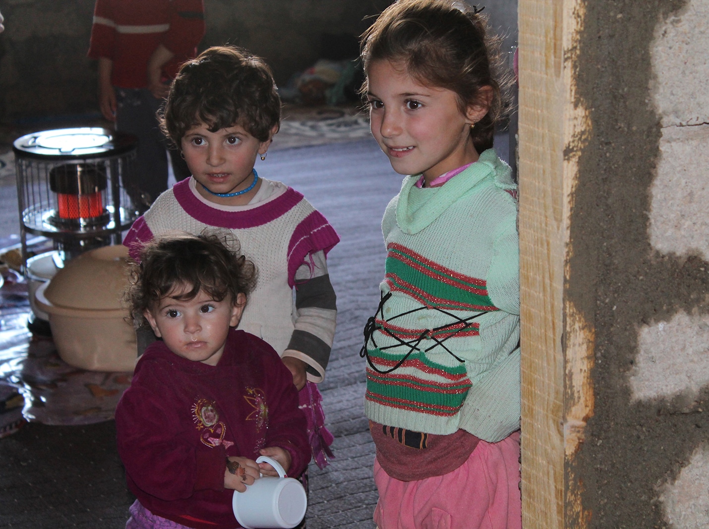 DISPLACED IRAQI YEZIDI CHILDREN