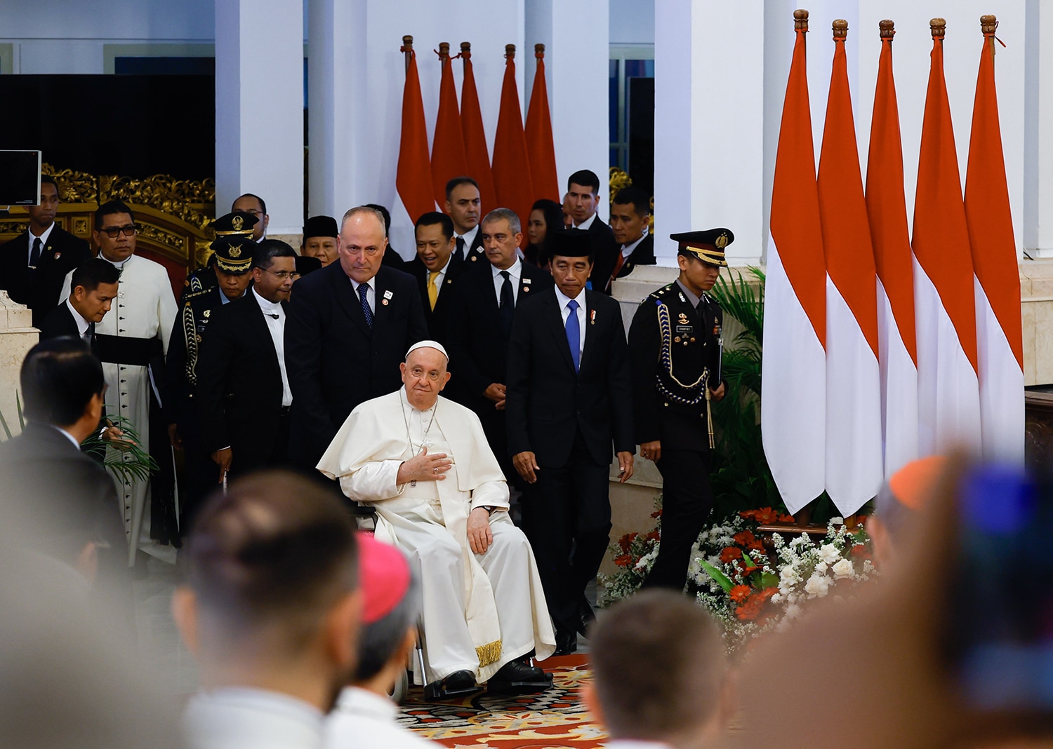 POPE FRANCIS INDONESIAN CIVIC LEADERS
