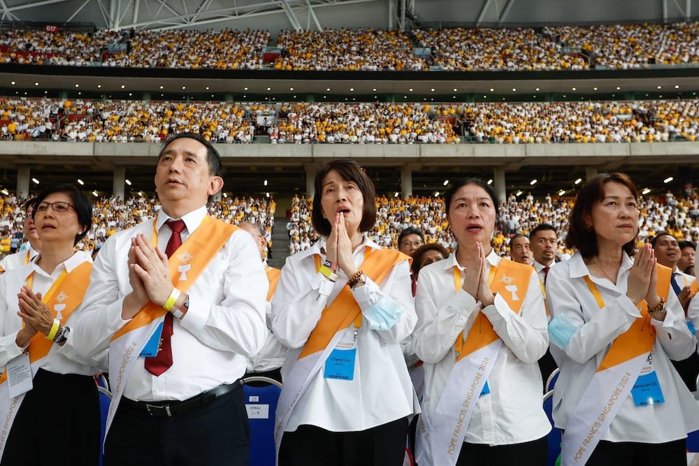 POPE FRANCIS SINGAPORE MASS