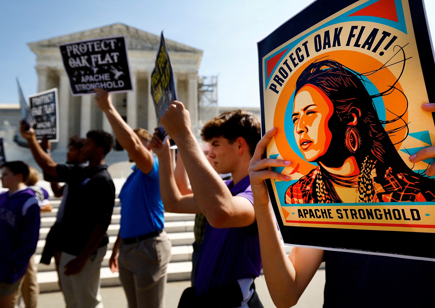 APACHE STRONGHOLD SCOTUS PROTEST RIO TINTO