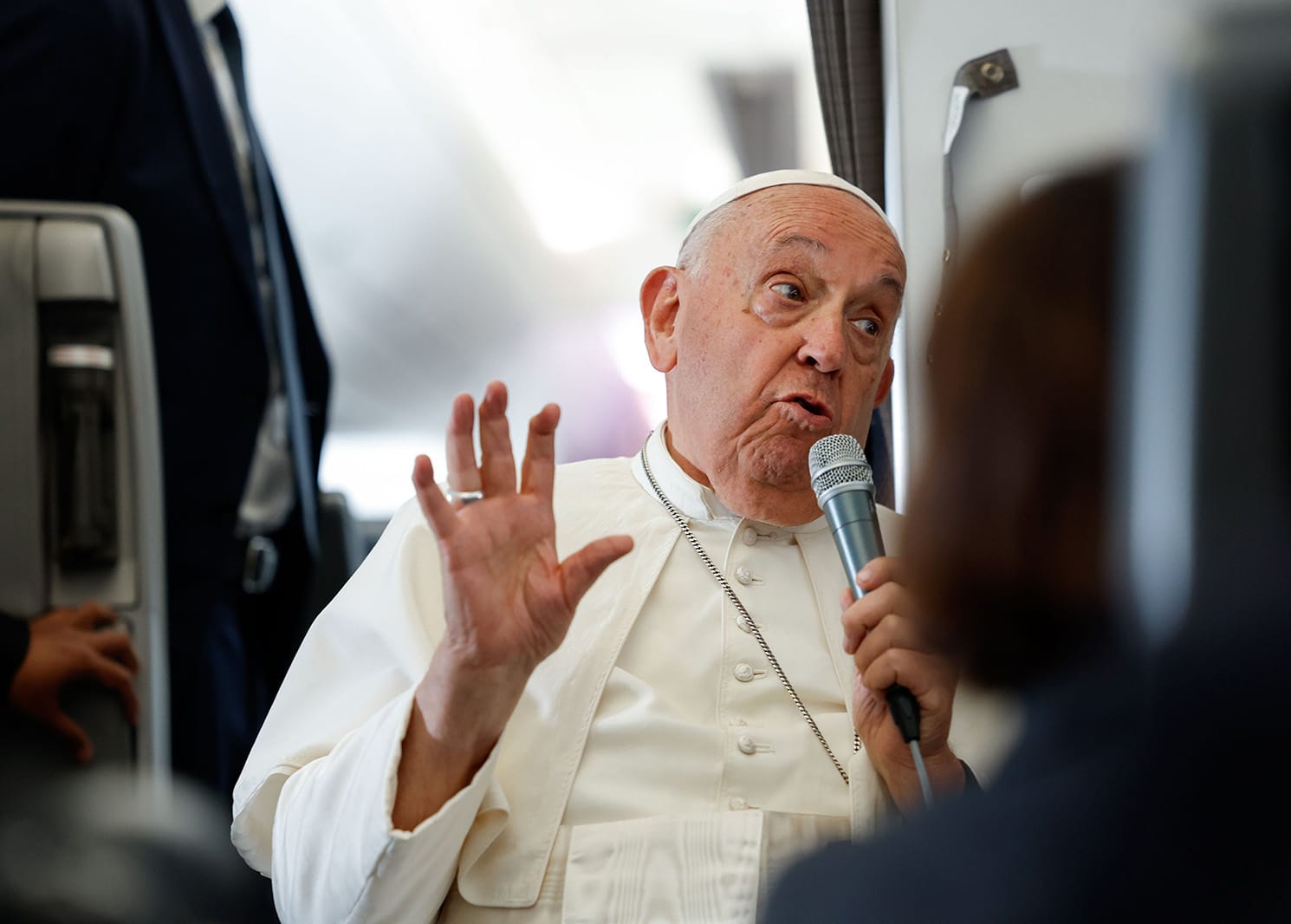 POPE FRANCIS FLIGHT