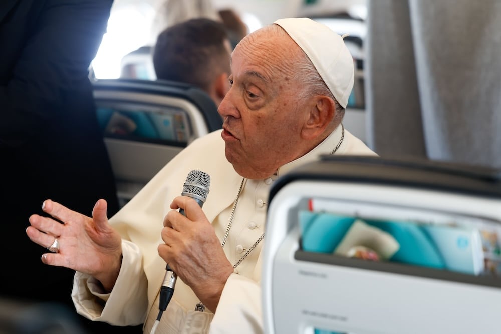 Pope answers questions