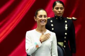 CLAUDIA SHEINBAUM MEXICAN PRESIDENT SWEARING-IN