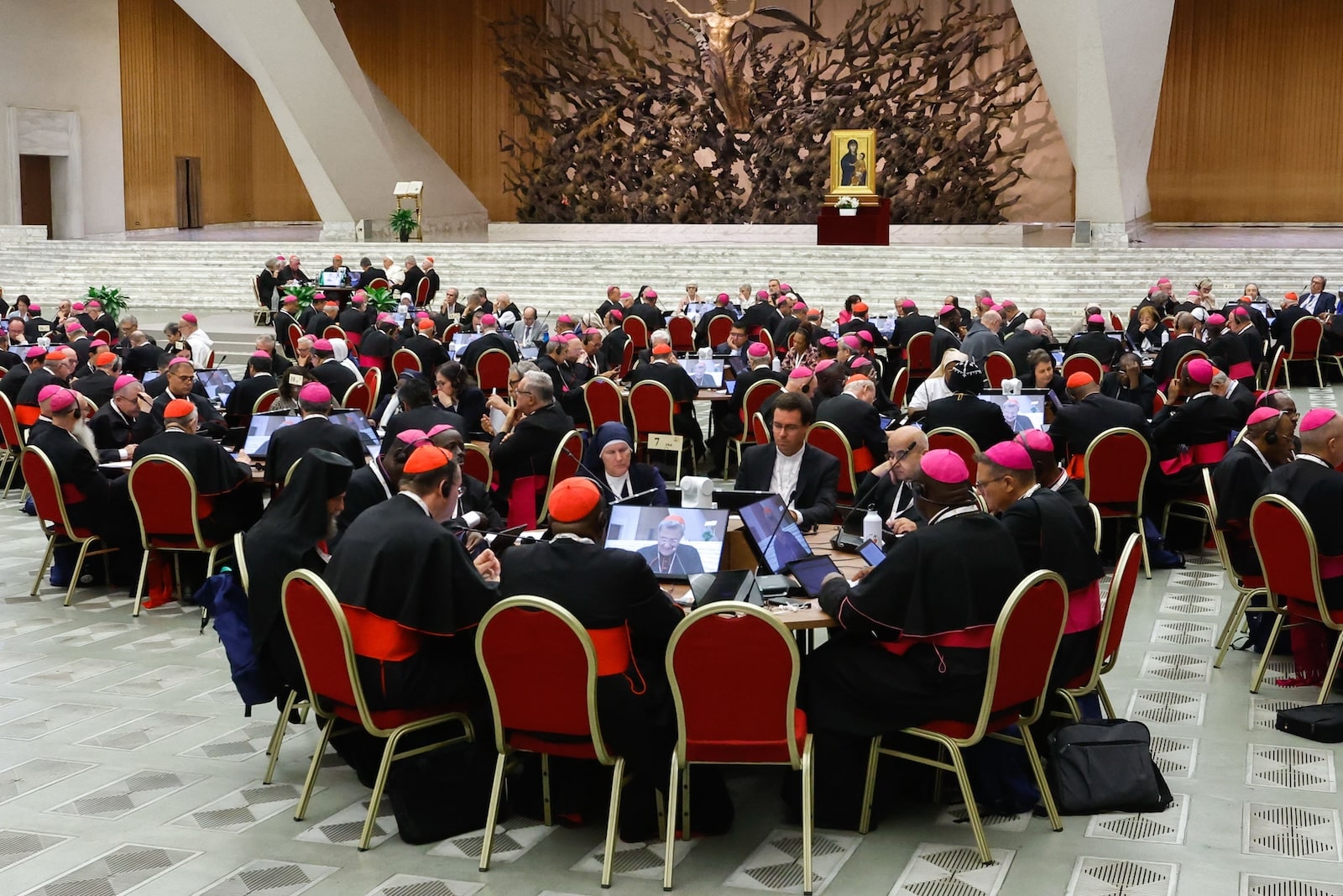 POPE FRANCIS SYNOD OPENING SESSION 2024