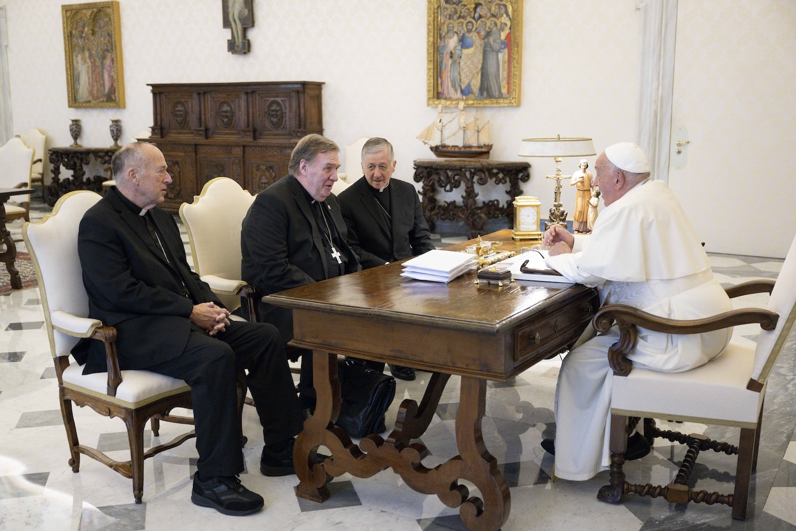 POPE FRANCIS AND U.S. CARDINALS