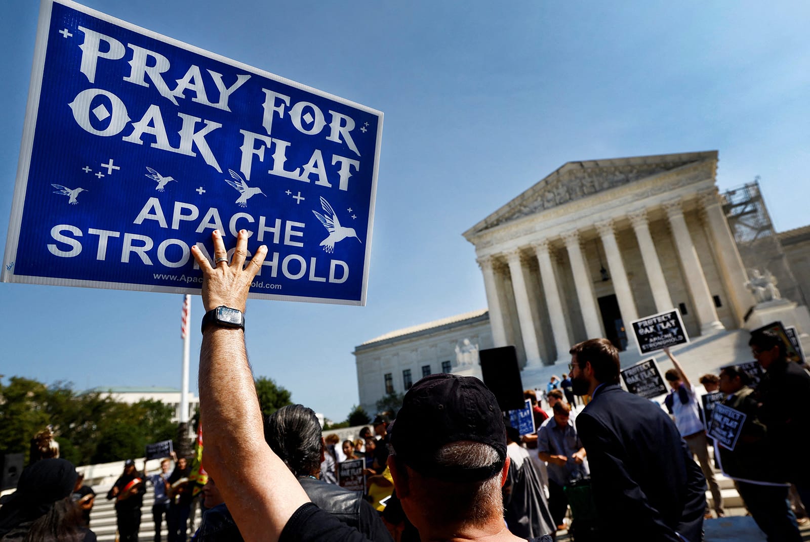 APACHE STRONGHOLD SCOTUS PROTEST RIO TINTO