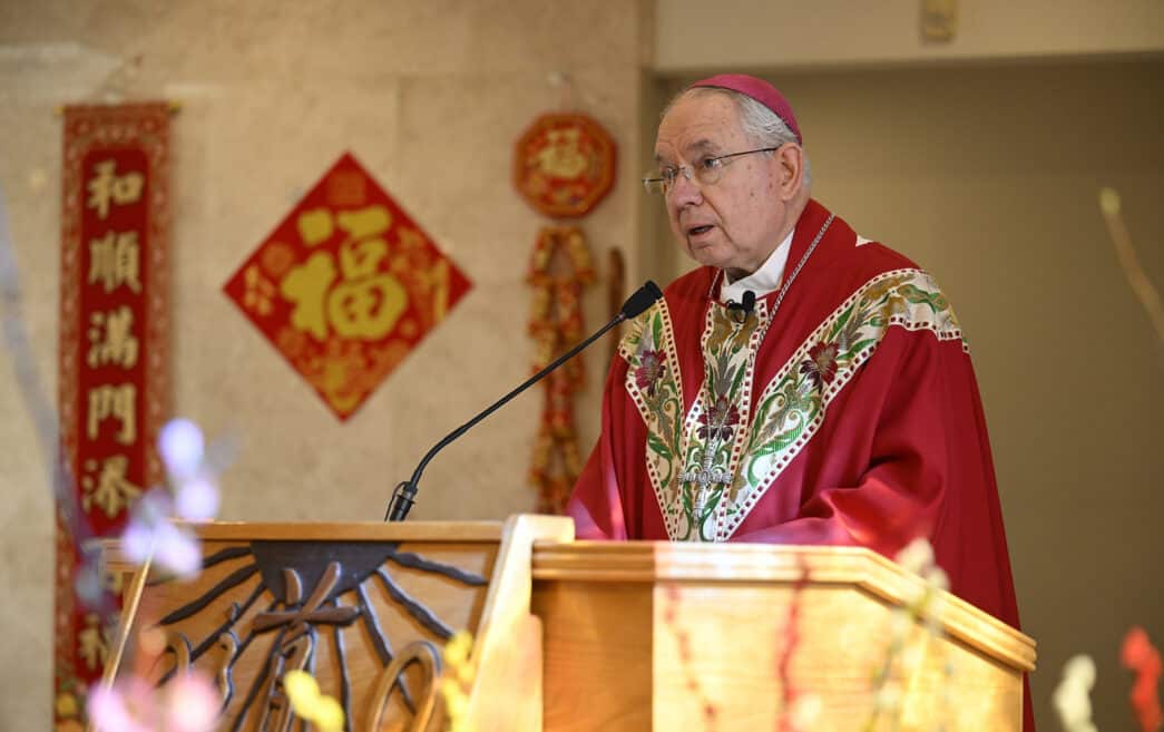 LOS ANGELES ARCHBISHOP GOMEZ HOMILY