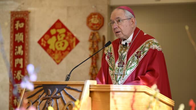 LOS ANGELES ARCHBISHOP GOMEZ HOMILY
