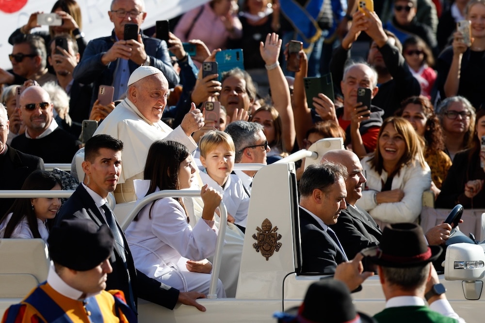 POPE FRANCIS GENERAL AUDIENCE OCT 30 2024