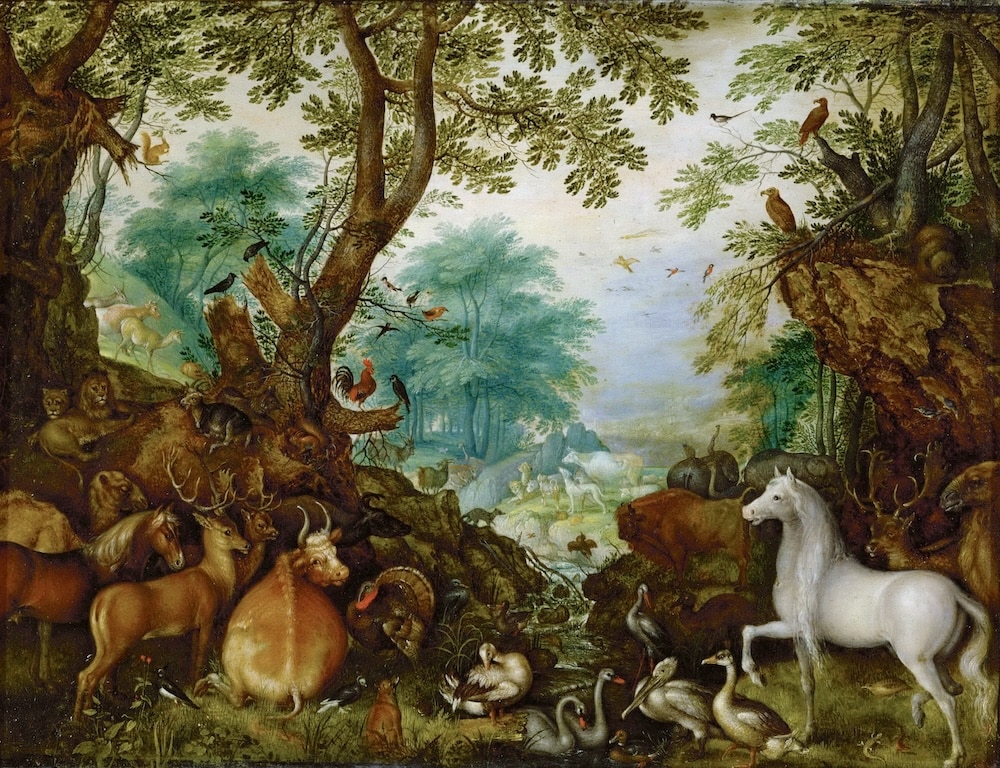 Orpheus Among the animals