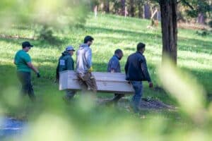 GREEN MARYLAND CEMETERY BURIAL
